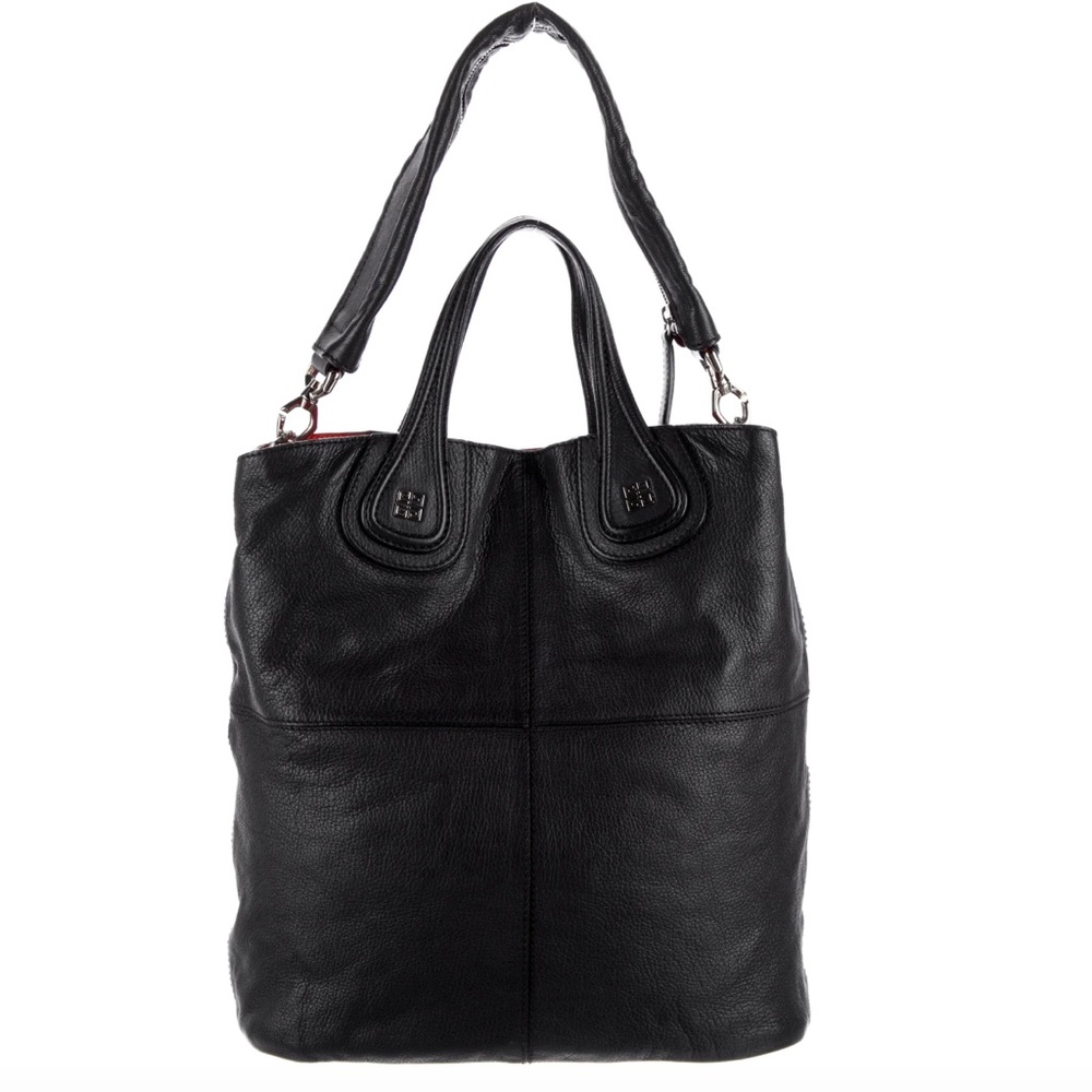 Givenchy Nightingale Tote in Black Leather